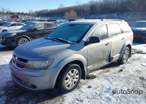 2017 Dodge Journey Se z USA, uszkodzony, nr VIN 3C4PDCAB9HT695274